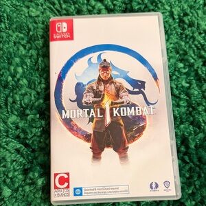 Nintendo Mortal Kombat 1 (White Cover with Blue Accents)